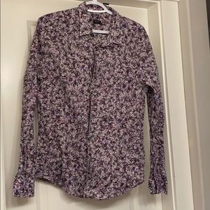 Large Paul smith floral print long sleeve shirt